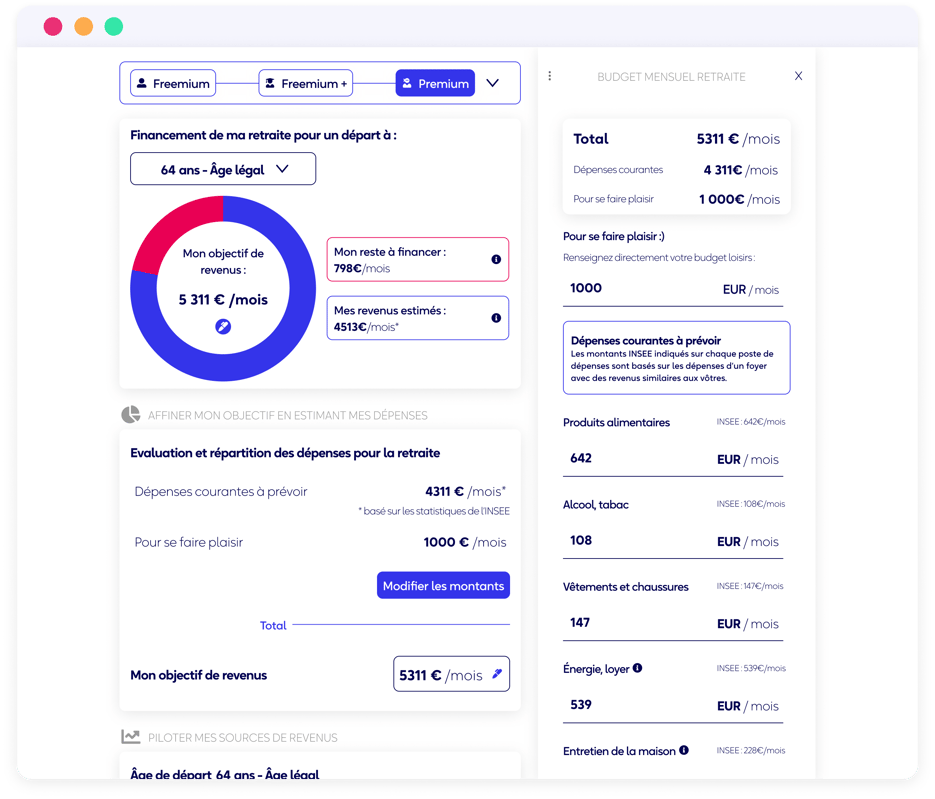 Carnet de Retraite -Budgeter sa retraite facilement