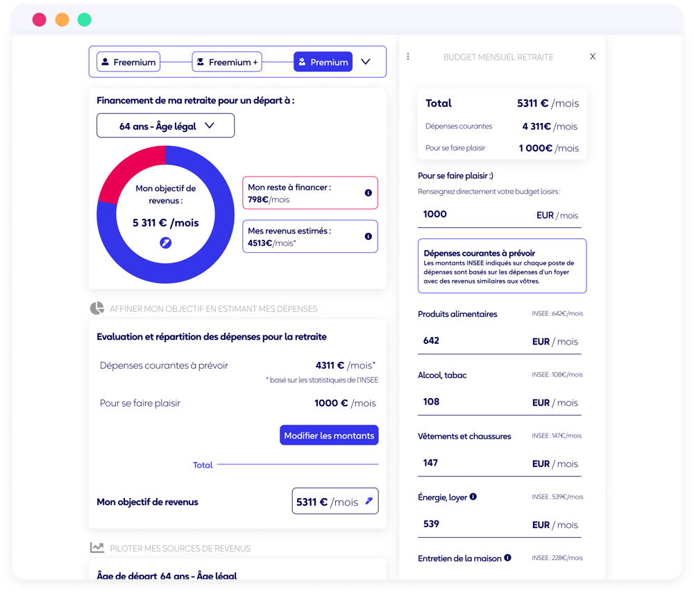 Carnet de Retraite -Budgéter sa retraite facilement