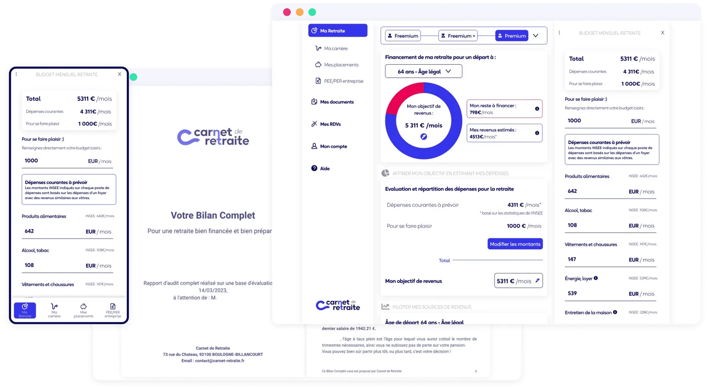 Carnet de Retraite - lexpertise retraite accessible
